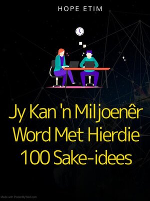 cover image of Jy kan 'n Miljoenêr Word met Hierdie 100 Sake-idees